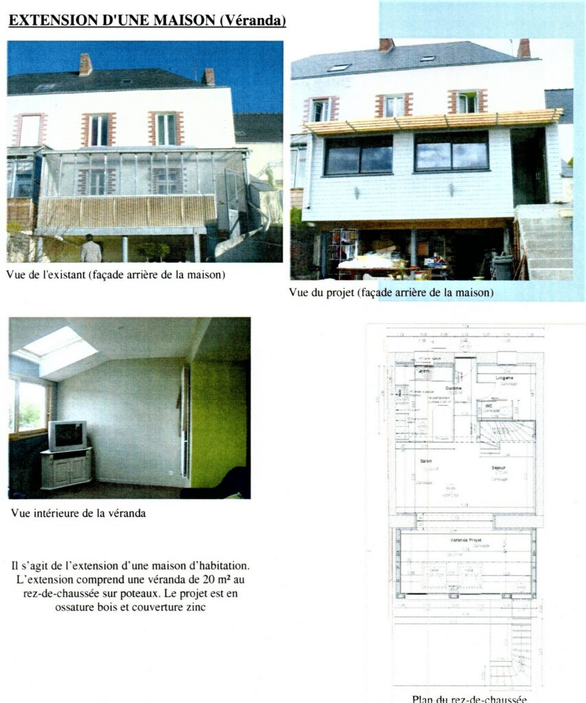 Extension maison ossature bois et rénovation